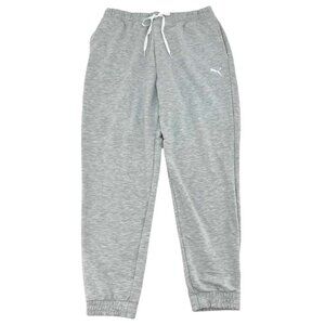 Puma Women's Light Grey Joggers / Size Large